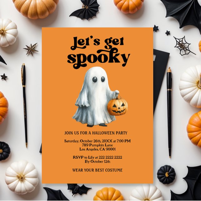 Låt oss Skjut, Halloween fest Inbjudningar (Skapare uppladdad)