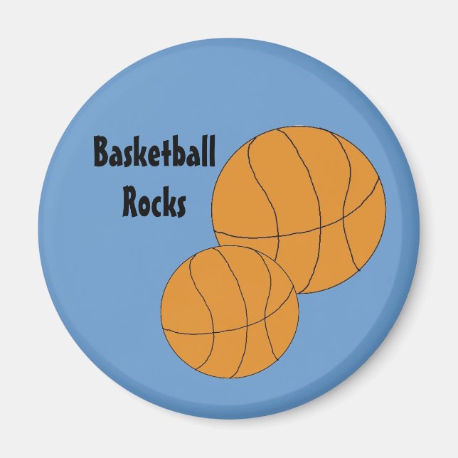 Låt oss skjuta hoops magnet (Framsidan)