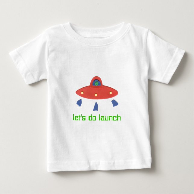 Låt oss skjuta upp UFO Tee (Framsida)