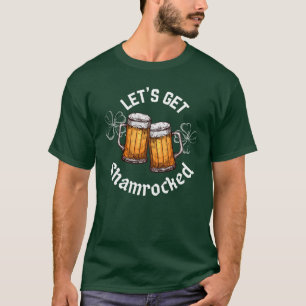 Låt oss Skuggad St. Patrick's Day T Shirt