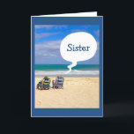 LÅT OSS SLÅARE SATTEN FÖR DITT BIRTHDAG "SISTER" KORT<br><div class="desc">HA NÅGRA ROLIGTAR SOM SKICKAR DET HÄR KORTET TILL "DIN SISTER" FÖR HENNDAGEN,  OCH DU KAN TILL OCH MED FÅ HENNE TILL SATSEN EN ROLIGT DAGS AV RELAXING OCH FIRANDE!</div>