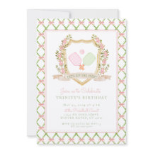 Låt oss Slått domstolen | Preppy Rosa Pickle Boll