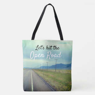 Låt oss Slått på Open Road Tygkasse