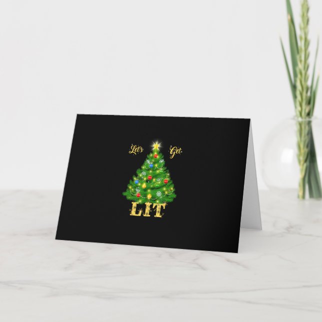 Låt oss Slut på juljul Kort (Framsida)