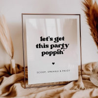 Låt oss snyggt Retur få den här party-pekaren