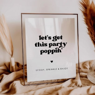 Låt oss snyggt Retur få den här party-pekaren Poster