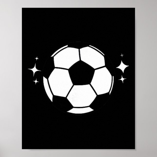Låt oss sparka lite Gr - Fram och ck, rolig fotbol Poster (Framsidan)