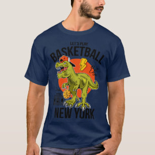 Låt oss spela basketboll vid New York T Shirt