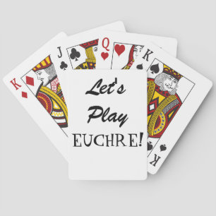 Låt oss Spela Euchre! Casinokort