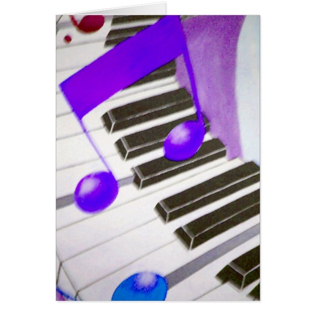 Låt oss spela musik_ hälsningskort (Framsidan)