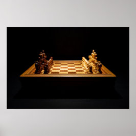 Låt oss spela schack poster
