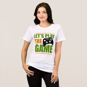Låt oss spela spelet t shirt