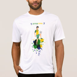 Låt oss Spela upp fotboll T Shirt