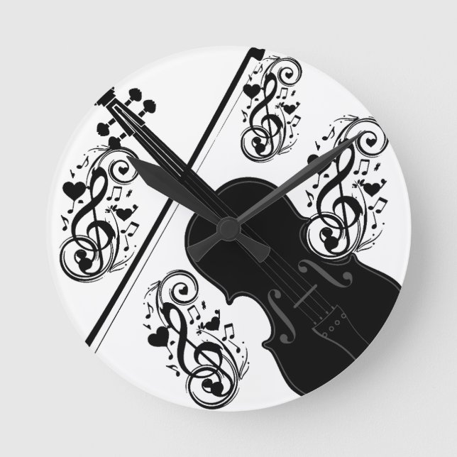 Låt oss Spela upp,Violin_ Rund Klocka (Framsida)