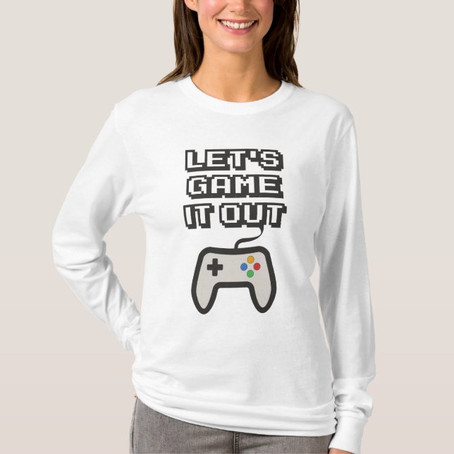 Låt oss spela ut det t shirt (Framsida)