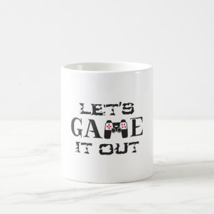 Låt oss spela ut kaffemugg