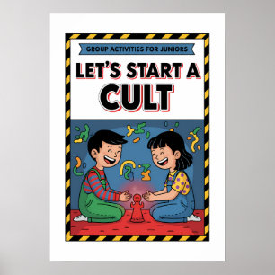 Låt oss starta en kultklubb poster