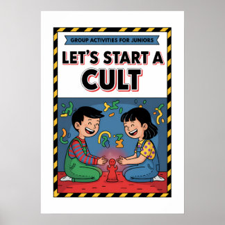 Låt oss starta en kultklubb poster
