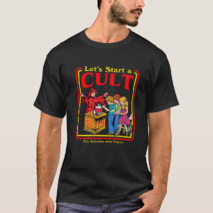 Låt oss Starta en Vintage skräck i en slump Edgy T Shirt