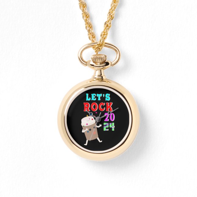 Låt oss Sten 2024 Armbandsur (Framsida)