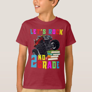 LÅT OSS STEN 2:a KLASS Coola Lastbil T Shirt