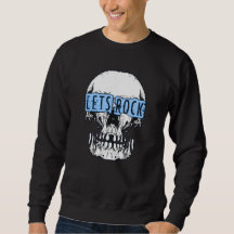 Låt oss Sten Skull Sweatshirt