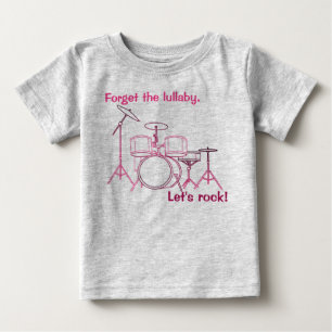 Låt oss Sten trumuppsättning T-shirt