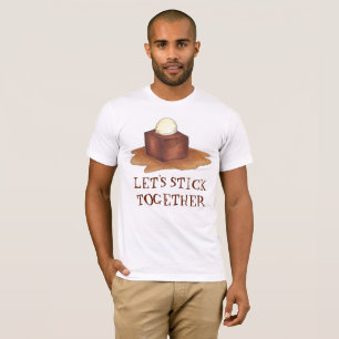 Låt oss Stick ihop British Toffee Pudding T-shirt