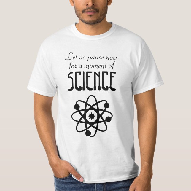 Låt oss stoppa för ett ögonblick av t-shirt (Framsida)