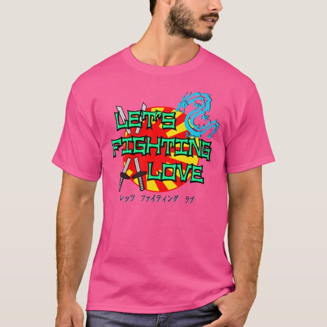 Låt oss stridighetkärlek tee (Framsida)
