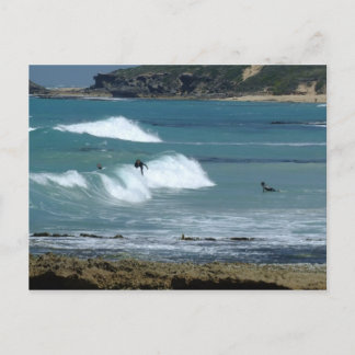 Låt oss surfa! vykort