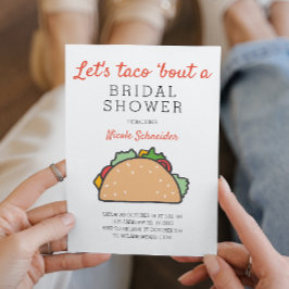 Låt oss Taco Bout A Möhippa Fiesta Inbjudningar