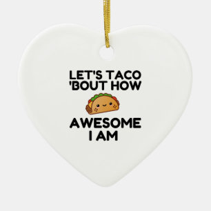 Låt oss Taco"Bout Julgransprydnad Keramik