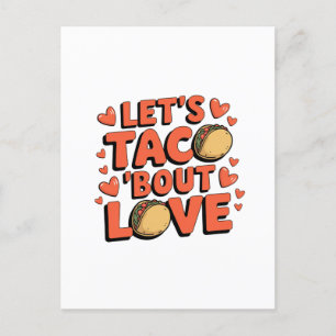 Låt oss Taco Bout Kärlek Valentine Vykort