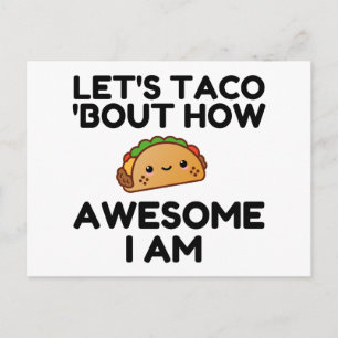 Låt oss Taco 'Bout Vykort