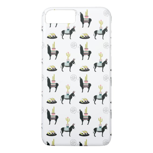 Låt oss taco-chatta om kärlek Case-Mate iPhone skal (Baksida)
