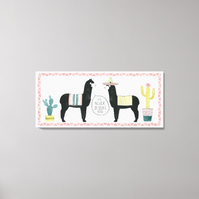 Låt oss Taco om det | Jag förtjänar aldrig Canvastryck (Framsida)