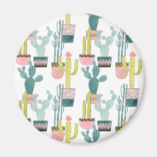 Låt oss Taco om Kärlek Cactus Mönster Magnet