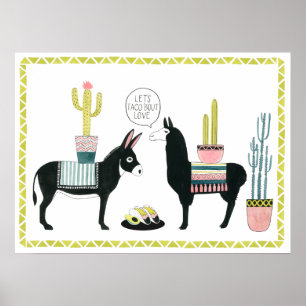 Låt oss Taco Om Kärlek Poster
