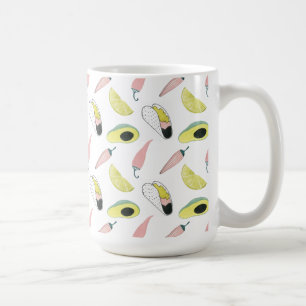 Låt oss Taco om Kärlek Taco Inslag Circle Kaffemugg
