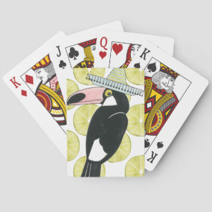 Låt oss Taco om Kärlek Toucan Sombrero Casinokort