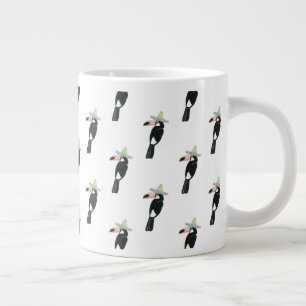 Låt oss Taco om Kärlek Toucan Sombrero Jumbo Mugg