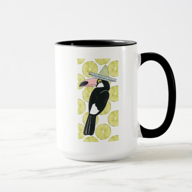 Låt oss Taco Om Kärlek | Toucan Sombrero Mugg (Höger)