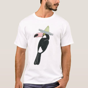 Låt oss Taco om Kärlek Toucan Sombrero T Shirt