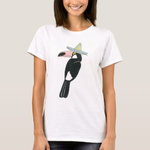 Låt oss Taco om Kärlek Toucan Sombrero T Shirt