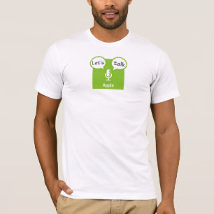 Låt oss tala den Apple T-tröja Tee