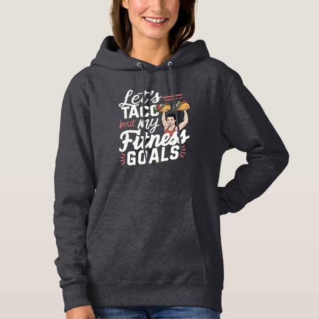 Låt oss tala klarspråk om min Fitness Goals Funny- T Shirt (Framsida)