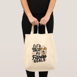 Låt oss tala klarspråk om min Fitness Goals Funny- Tygkasse
