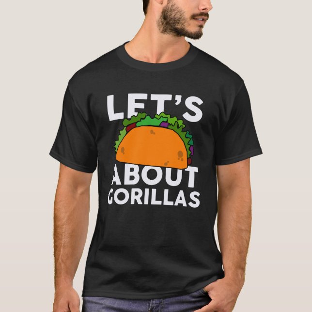 Låt oss tala om GORILLAS GORILLA T Shirt (Framsida)