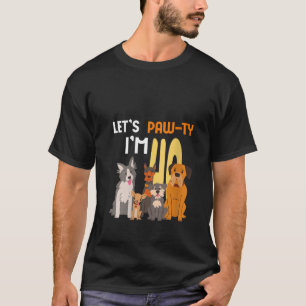 Låt oss tala om Tass 40:e födelsedagen Firande Par T Shirt